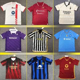 Juventus breathable T-shirt football jersey-1989  