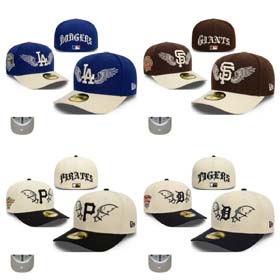 Football caps (6 styles)-1030  