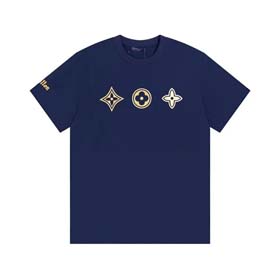 Louis Vuitton LV pure cotton loose summer versatile printed couple T-shirt（23 styles)-1813  