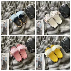 Louis Vuitton LV 2025 Internet celebrity summer new thick-soled magic casual couple platform slippers-2338