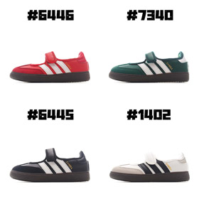 Adidas originals Samba Jane comfortable Mary Jane shoes for children-4104  